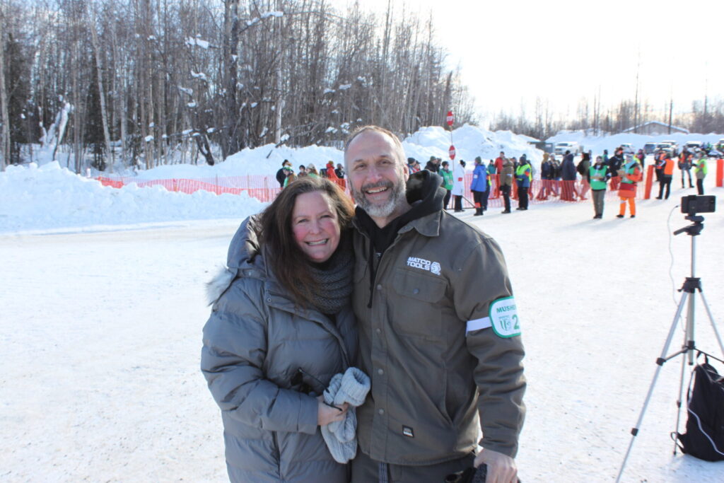 Iditarod 2023 Bronze sponsors Rick and Dawn Ressler
