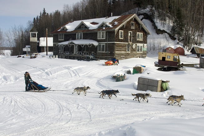 Iditarod checkpoint Jason Mackey Anvik