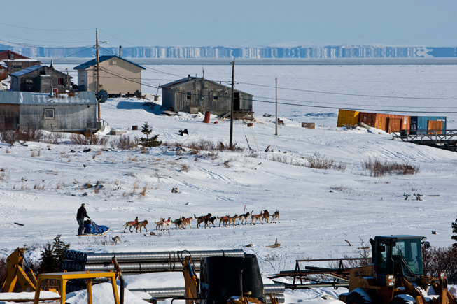 Iditarod checkpoint Jason Mackey Elim
