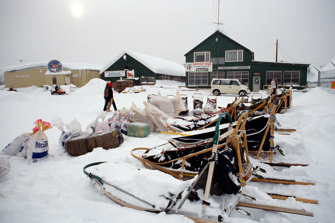 Iditarod checkpoint Jason Mackey McGrath