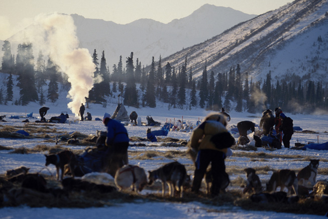 Iditarod checkpoint Jason Mackey Rainy pass