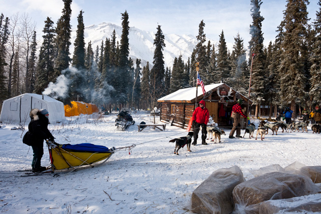 Iditarod checkpoint Jason Mackey Rohn