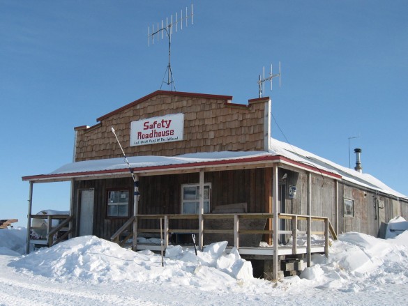 Iditarod checkpoint Jason Mackey Safety