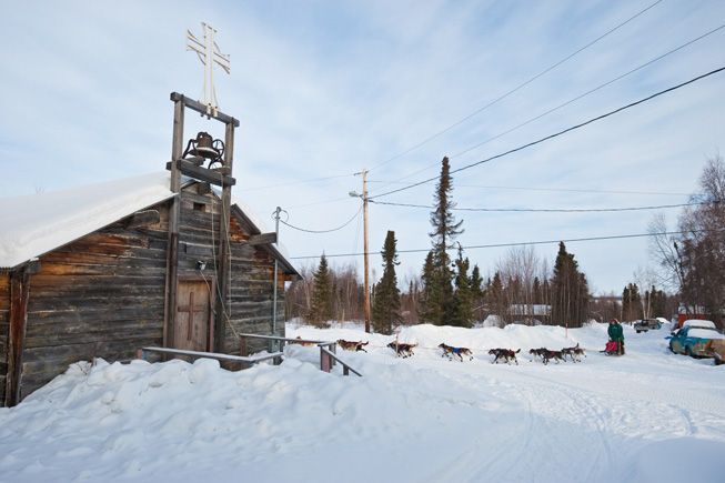 Iditarod checkpoint Jason Mackey Shageluk