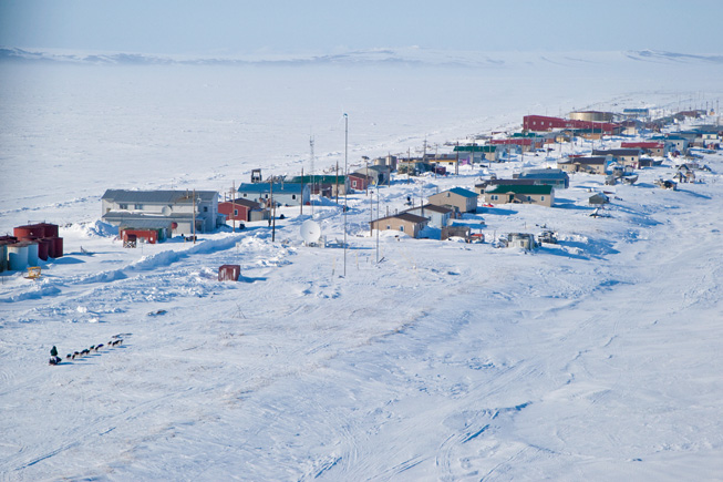 Iditarod checkpoint Jason Mackey Shaktoolik