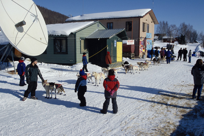 Iditarod checkpoint Jason Mackey Takotna