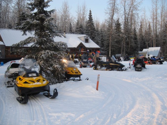 Iditarod checkpoint Jason Mackey Yentna